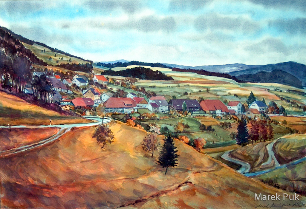 Adelsberg Ortsansicht