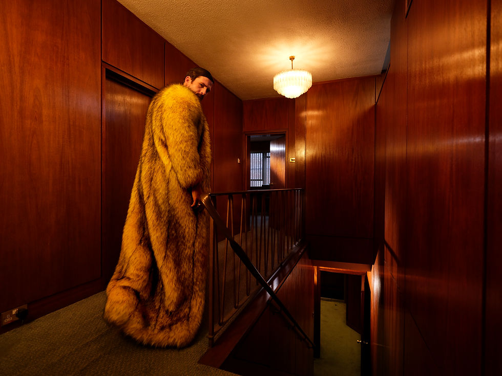 Coat Zhivago  Vest Diesel  Gloves Dents  Trousers Mr Porter  Glasses Poppy Lissiman