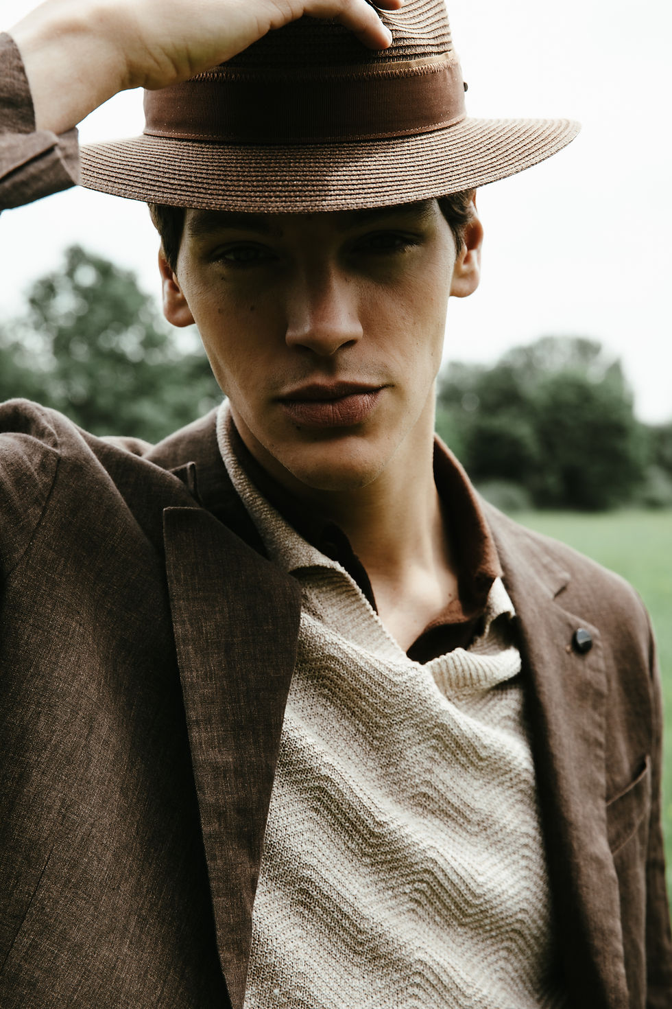 Jacket Cruna Hat Stetson Polo Aida Burni Polo Brett Johnson Trousers Cruna