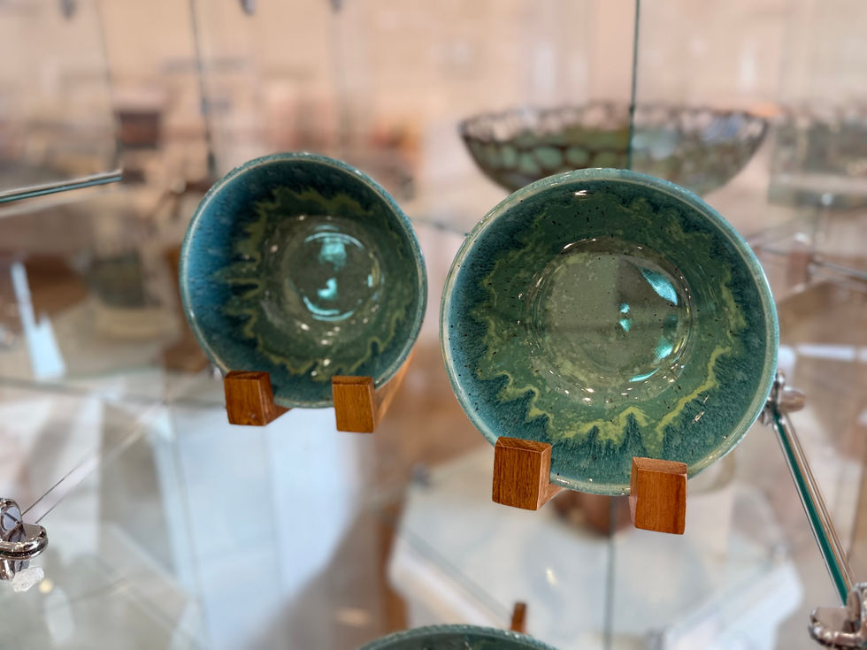 Antiqued Jade Small Bowls