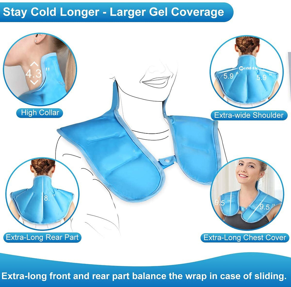 Thumbnail: COLD HOT PACK with wrap for Neck & Shoulder