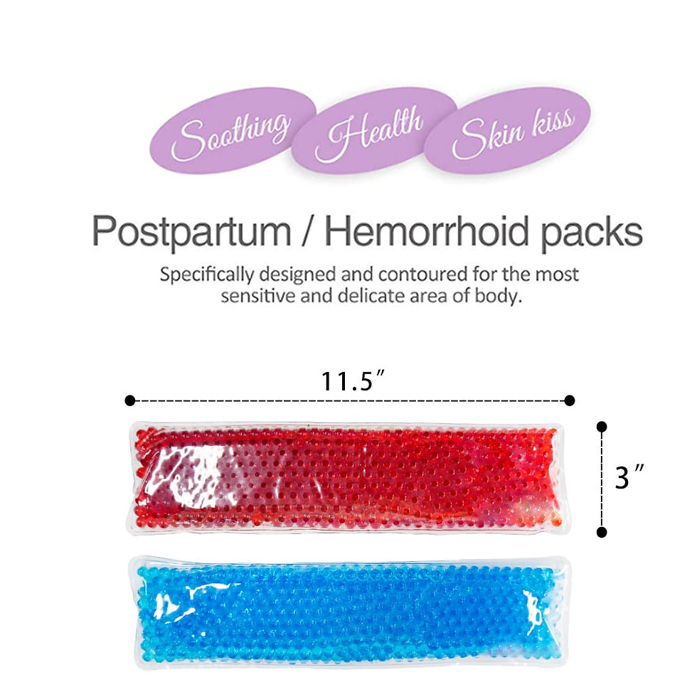 Thumbnail: REUSABLE PERINEAL COLD PACKS for postpartum mum