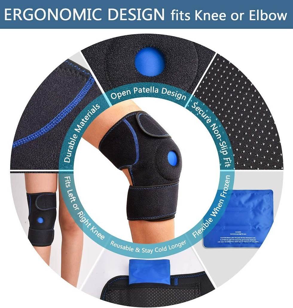 Thumbnail: COLD HOT PACK with wrap for Knee & Elbow