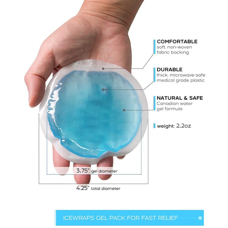 Thumbnail: COLD HOT PACK with wrap for Eyes & Multipurpose