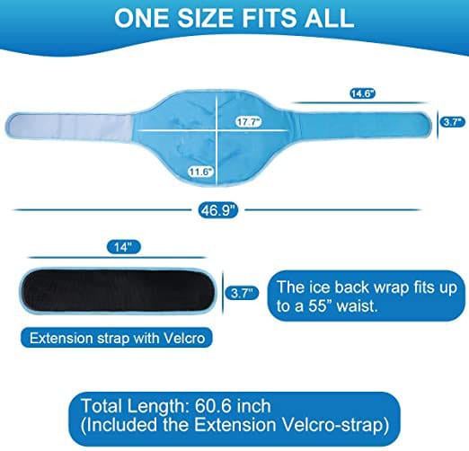 Thumbnail: COLD HOT PACK with wrap for Lower back