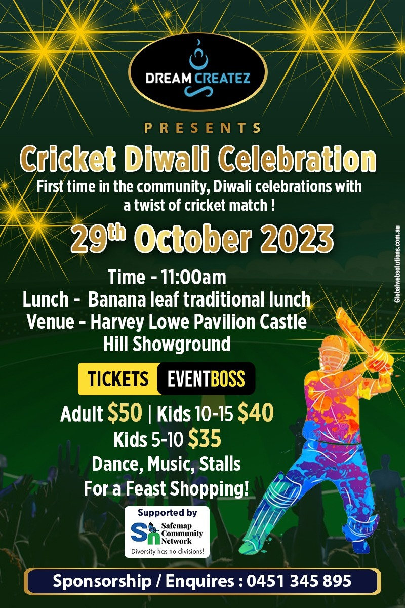 Cricket Diwali Celebration EventBoss