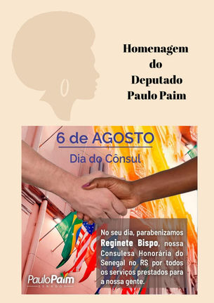 Dia do Consul - 06 de agosto