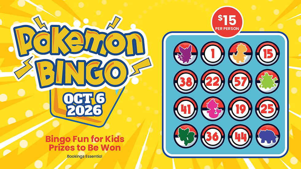 Pokemon Bingo - Morning Session