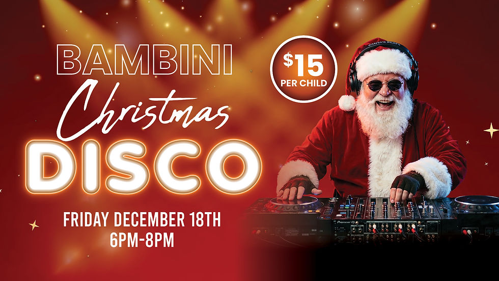 Bambini Christmas Disco