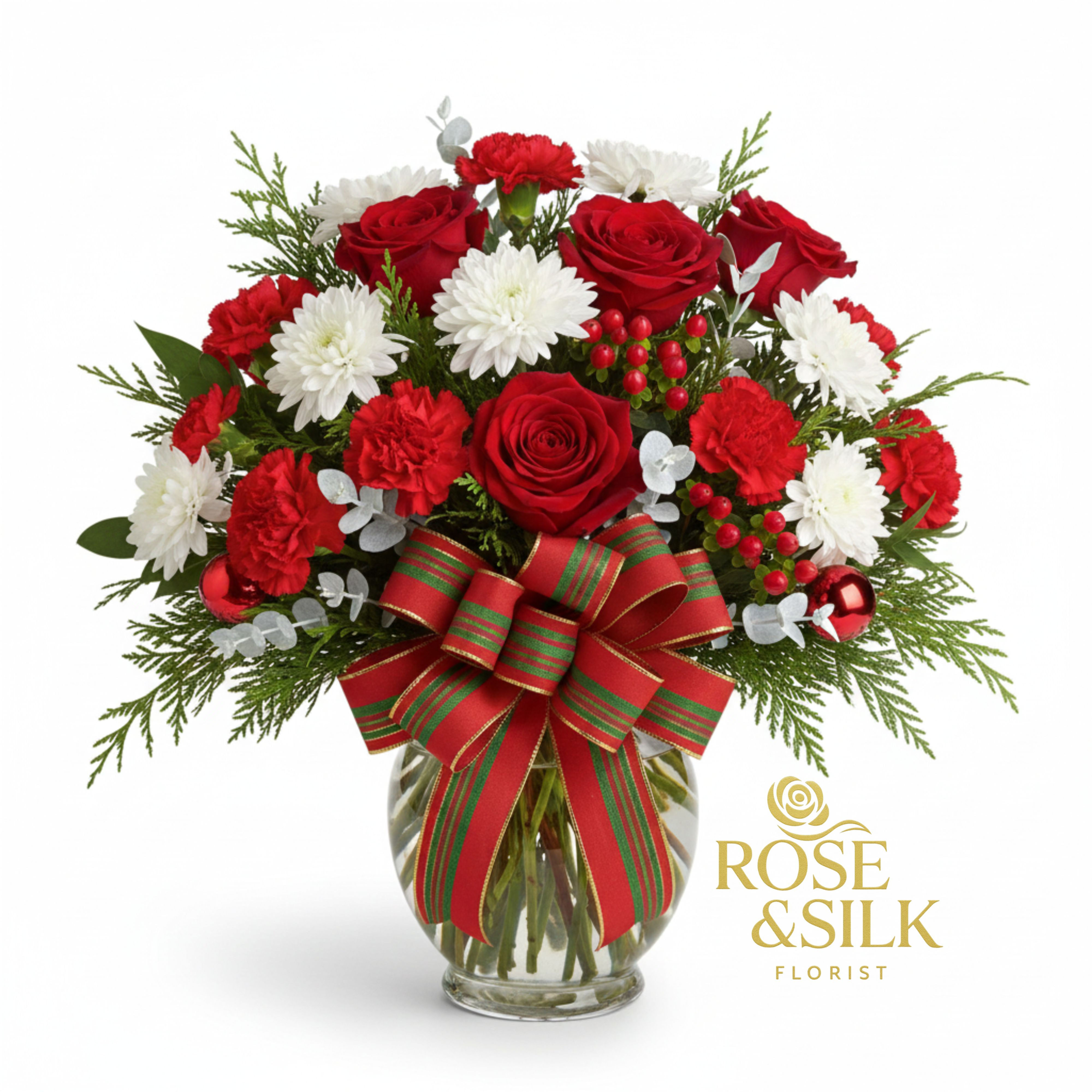 The Merry & Bright Lewisville Holiday Bouquet