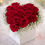 Thumbnail: Romantic Red Roses Heart Arrangement with Baby’s Breath – Fast Delivery 