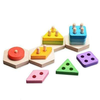 Thumbnail: Caterpillar Stacking Blocks for Shape and Color Learning