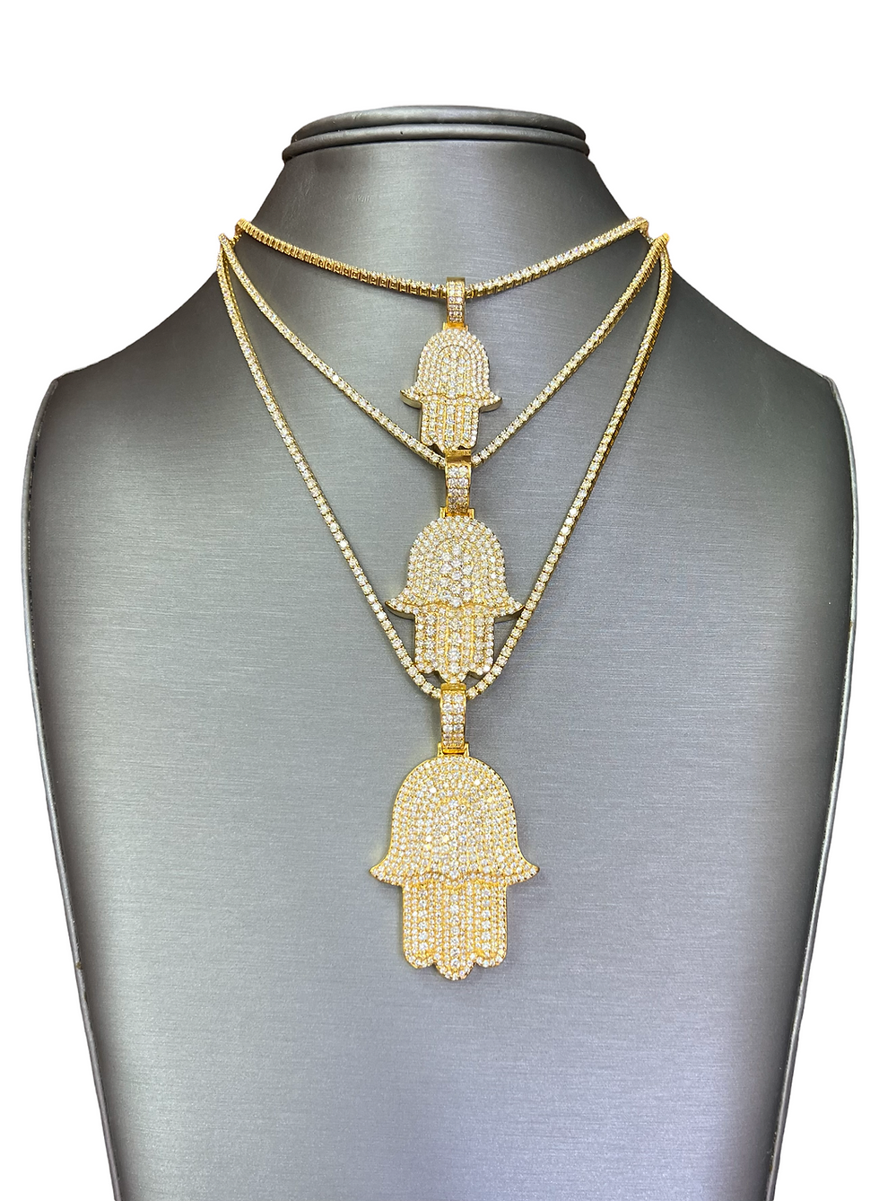 Thumbnail: Large Hamsa Pendant