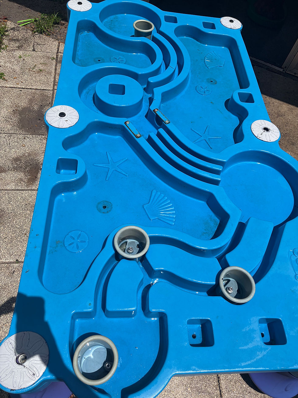 Thumbnail: Used Gametime Kidstime Commercial Sand and Water Table