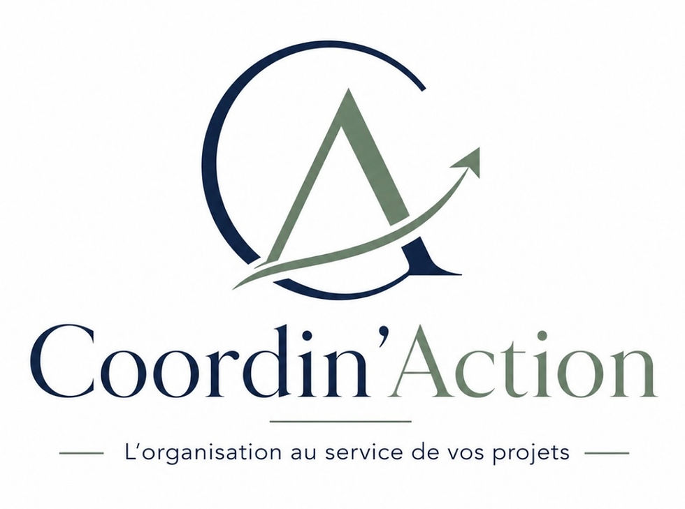 Logo Coordin'Action, l'organisation au service de vos projets.