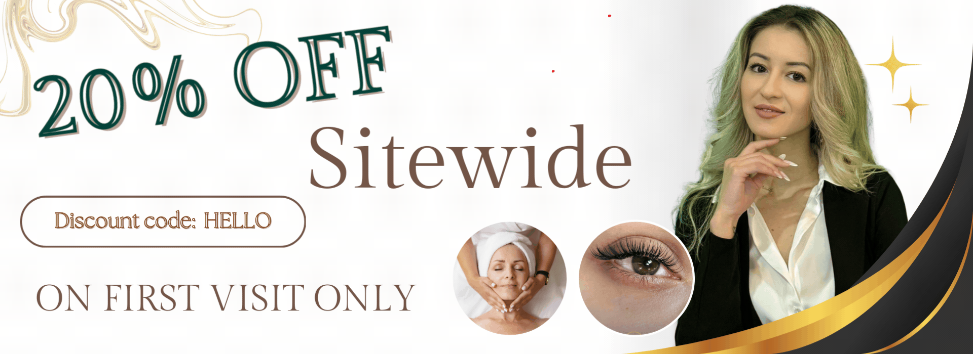 20%off on 1st visit