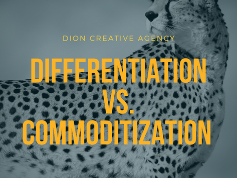 Differentiation vs. Commoditization