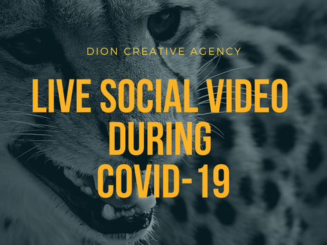Utilizing LIVE Social Video During the COVID-19 Pandemic 