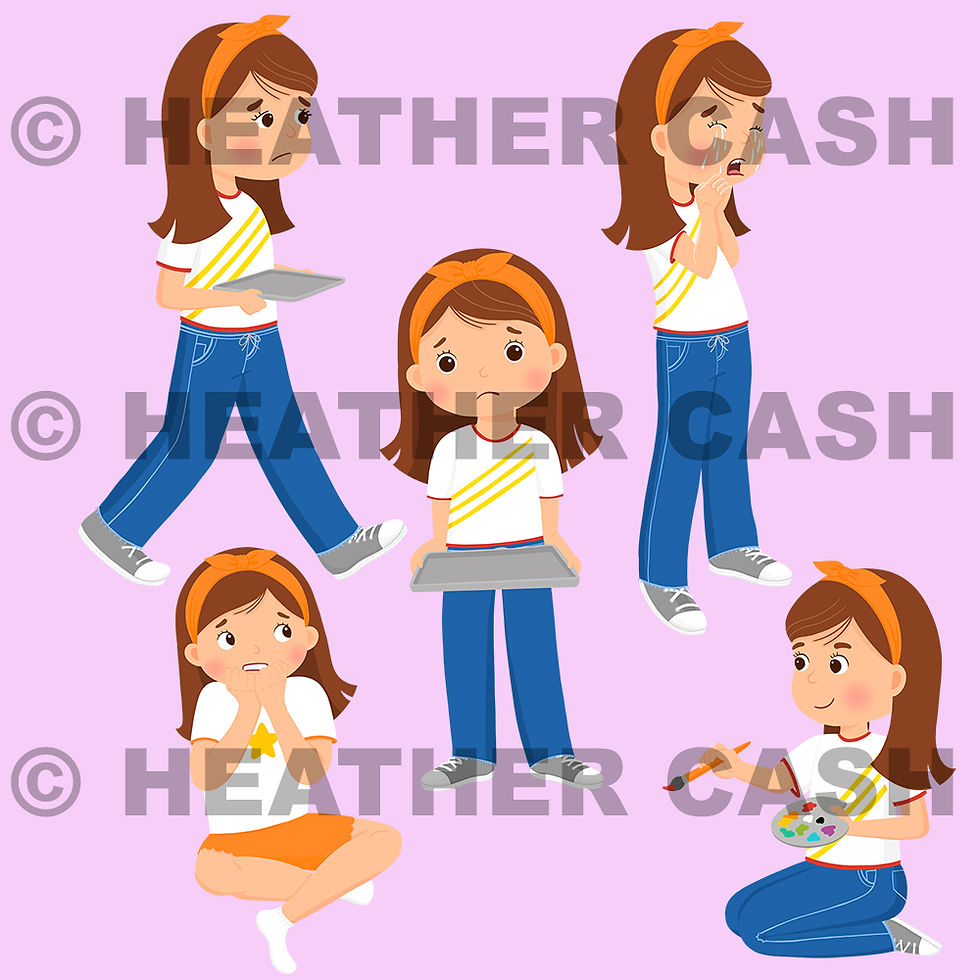 Thumbnail: 5 Custom Character Illustrations