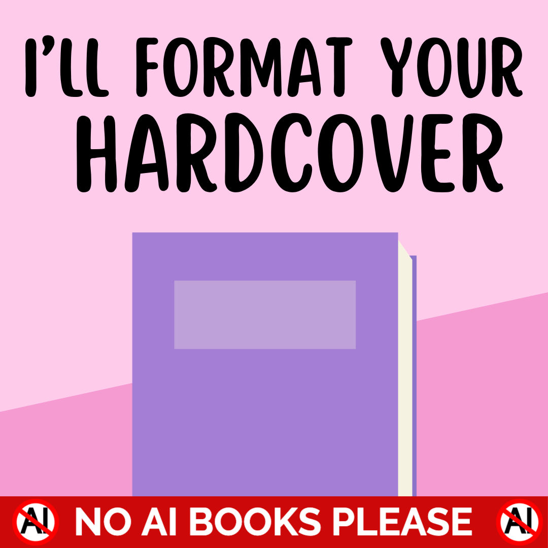 I'll Format Your Hardcover