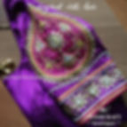 324 Saree blouse with kundan work - sleeves