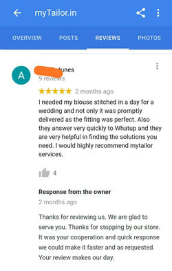 mytailor.in review by Ana USA
