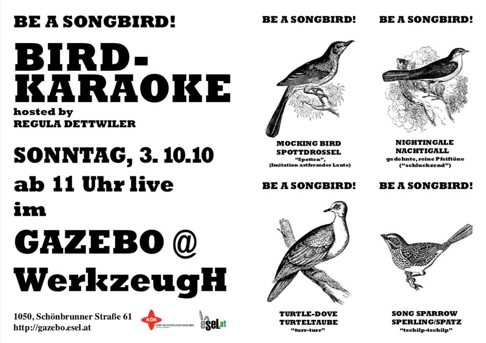 Birdkaraoke, Wien, 2010