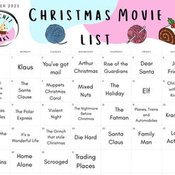Crochet and Chill: Your Ultimate Christmas Movie Marathon PDF