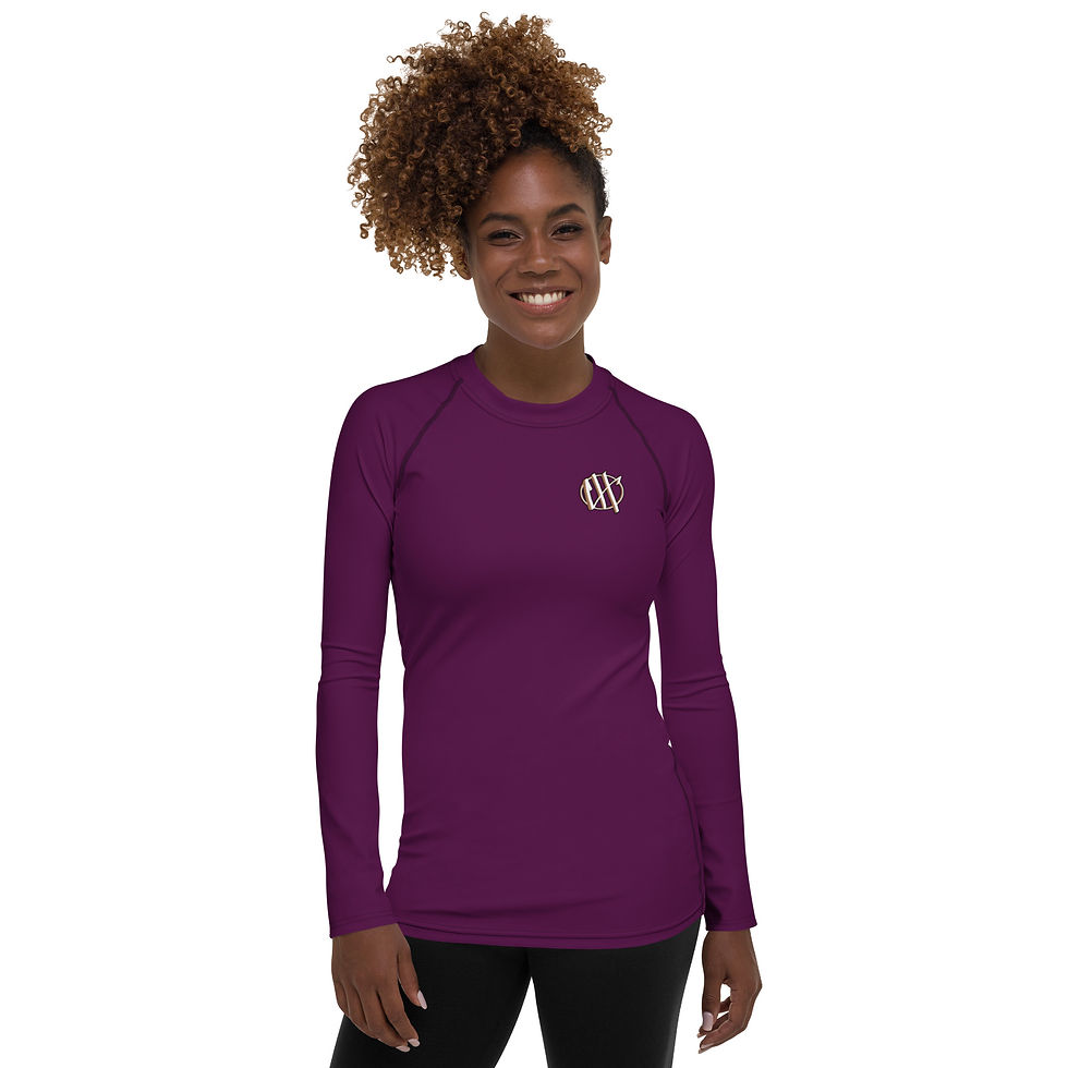 King N Queen Women's Rash Guard