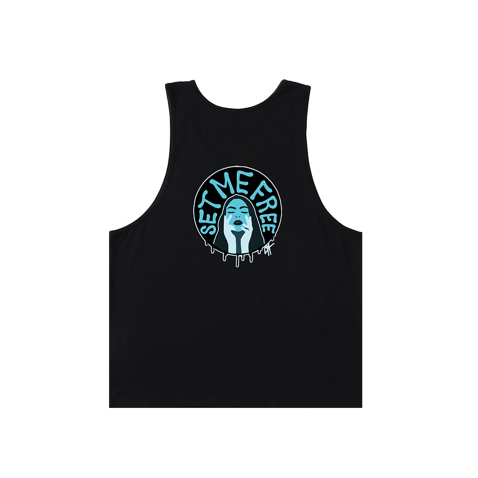 Thumbnail: Set Me Free Unisex Loose Tank Top