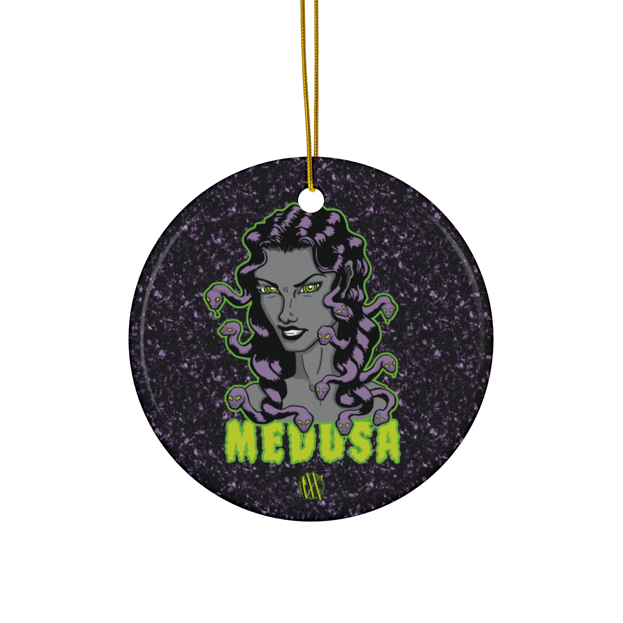 Medusa Ceramic Ornament