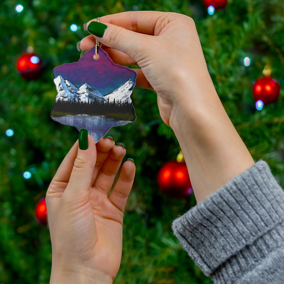 Thumbnail: Magic Mountain Ceramic Ornament