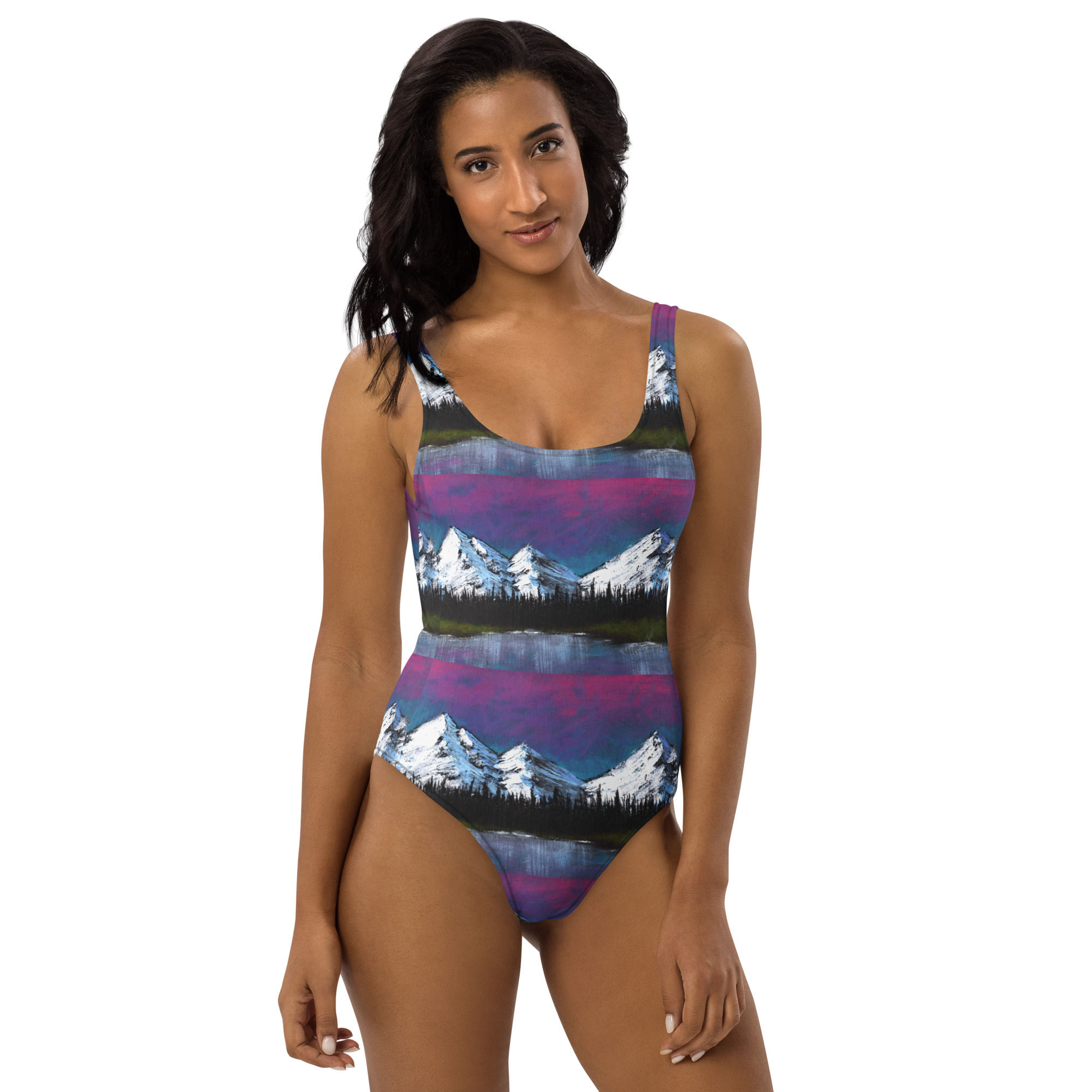 Magic Mountains One-Piece Swimsuit