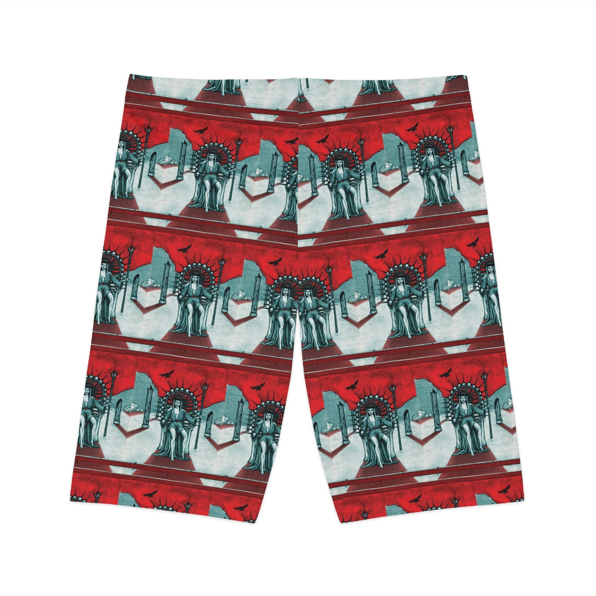 Divine Darkness Women's Long Shorts