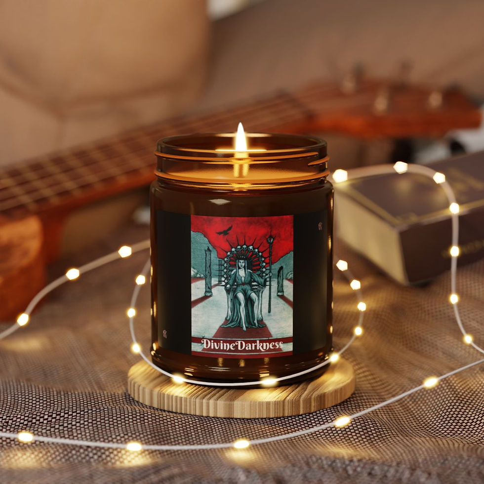 Thumbnail: Divine Darkness Candle (Amber Jar)