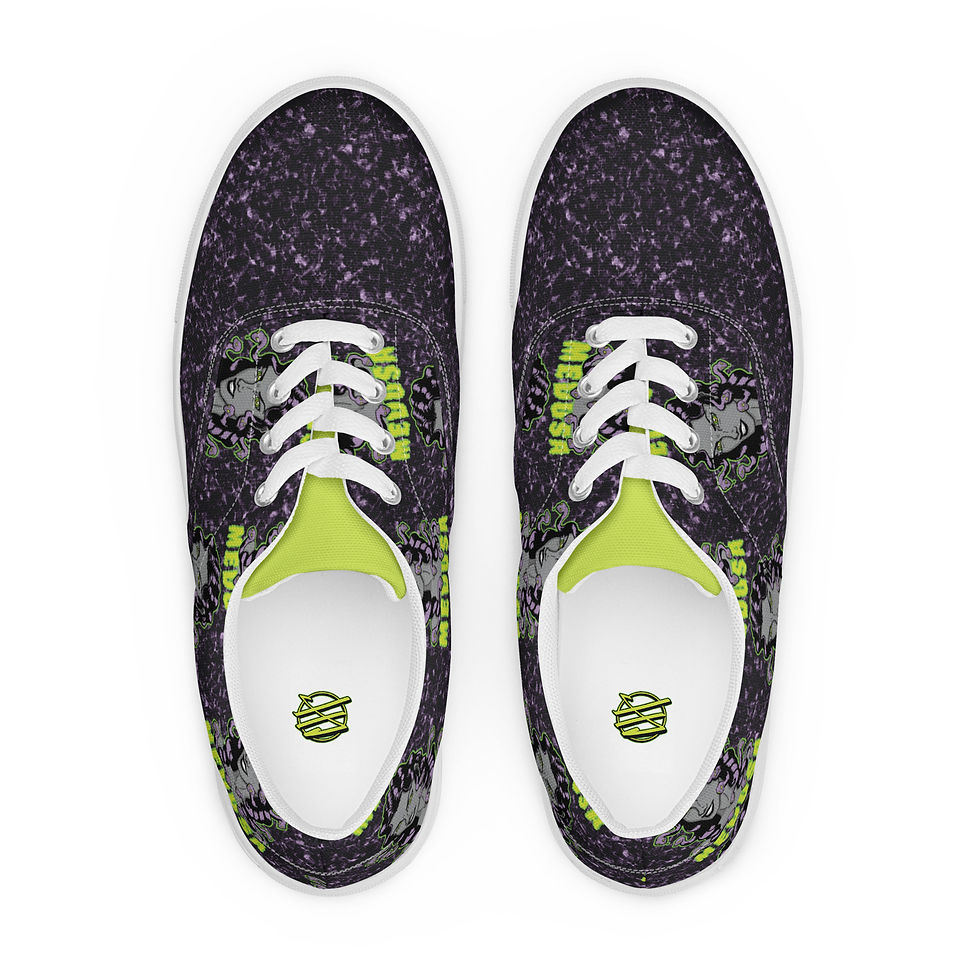 Thumbnail: Medusa lace-up Women's canvas shoes
