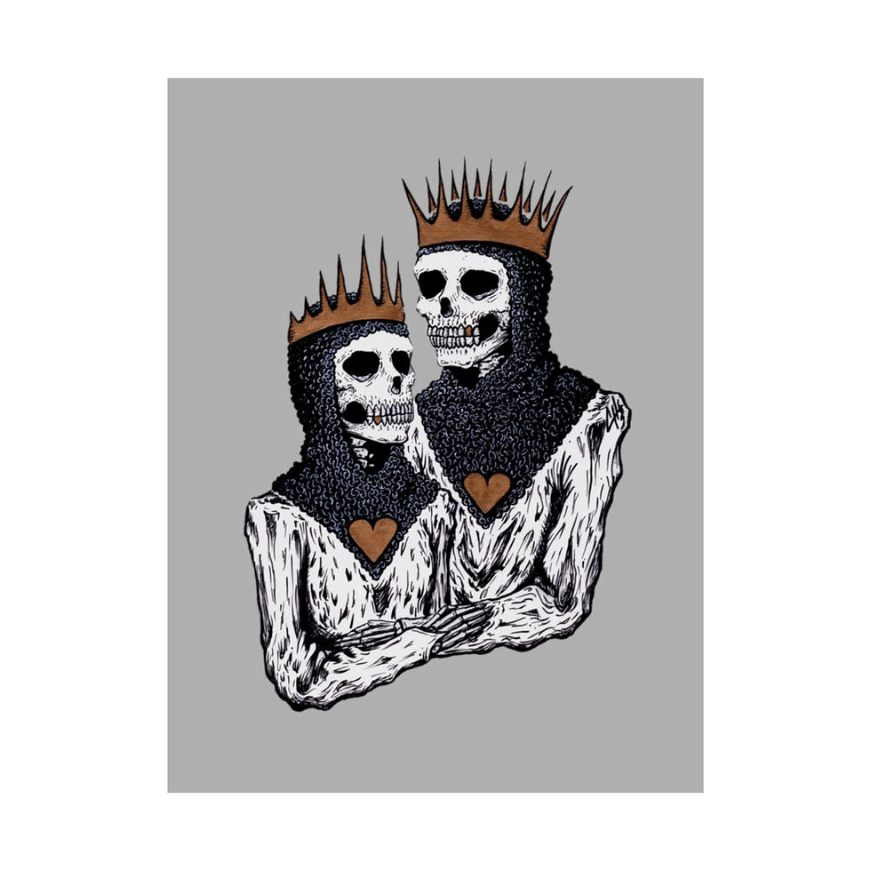 Thumbnail: King N Queen Matte Vertical Posters