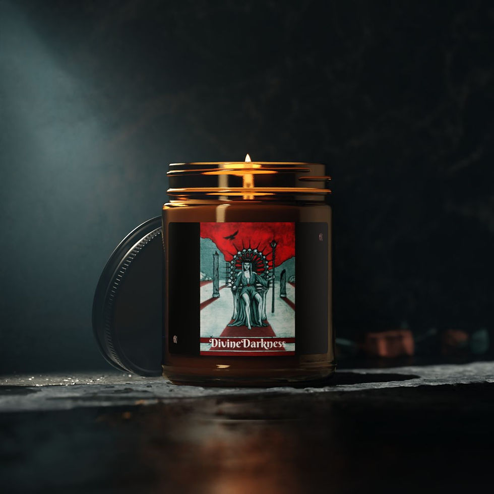 Thumbnail: Divine Darkness Candle (Amber Jar)