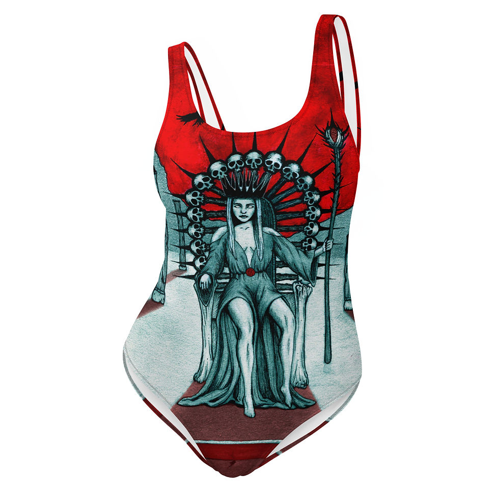 Thumbnail: Divine Darkness One-Piece Swimsuit