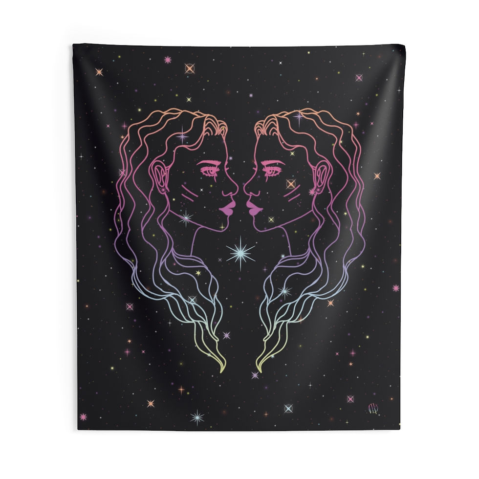 Thumbnail: Diamond Stars Indoor Wall Tapestries