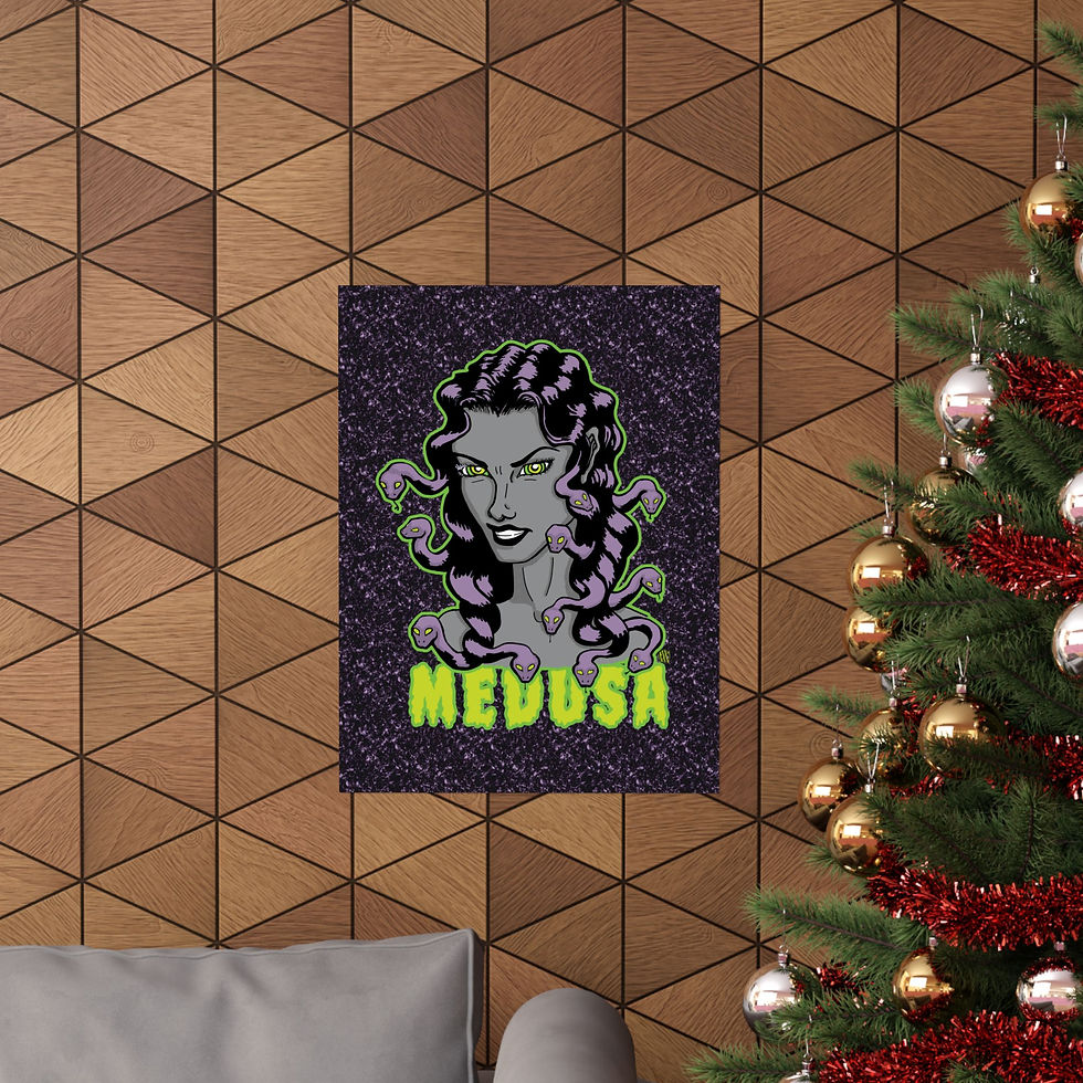 Thumbnail: Medusa Matte Vertical Posters