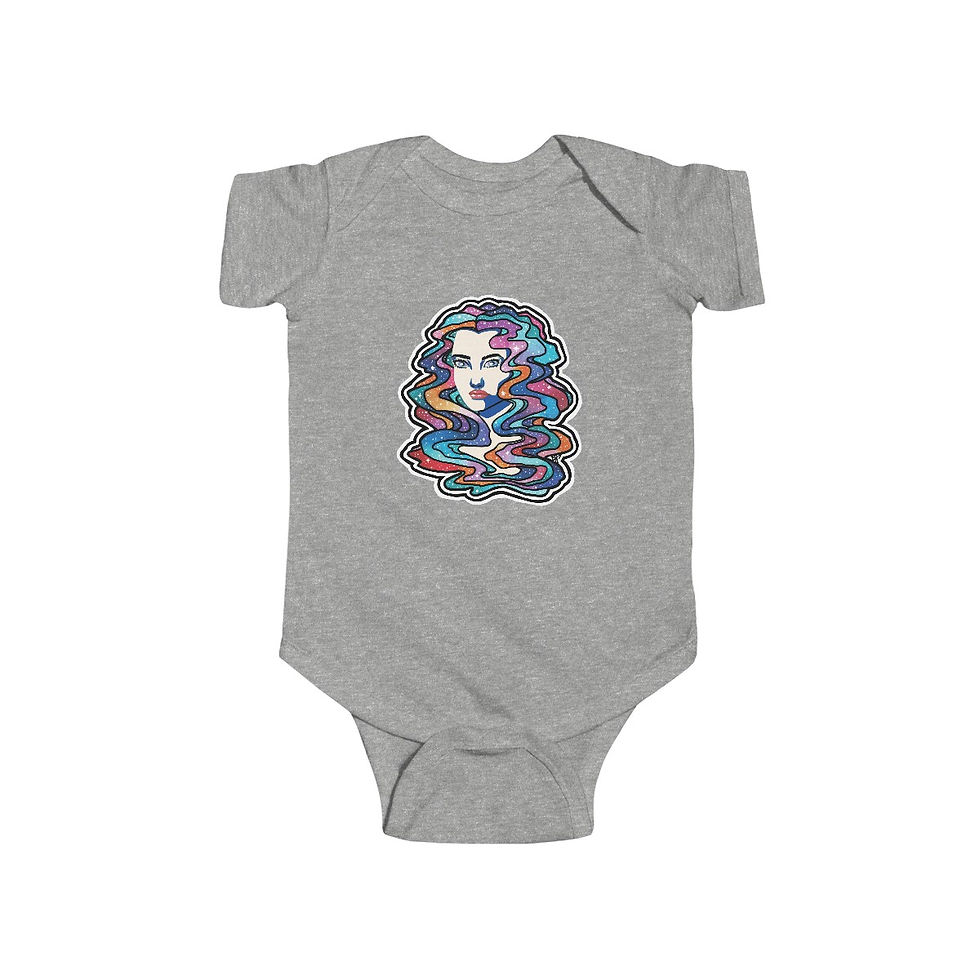 Galaxy Babe Infant Bodysuit