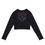 Thumbnail: Diamond Stars Recycled long-sleeve crop top