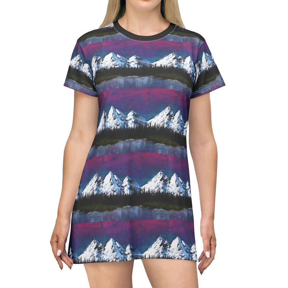 Magic Mountain T-Shirt Dress