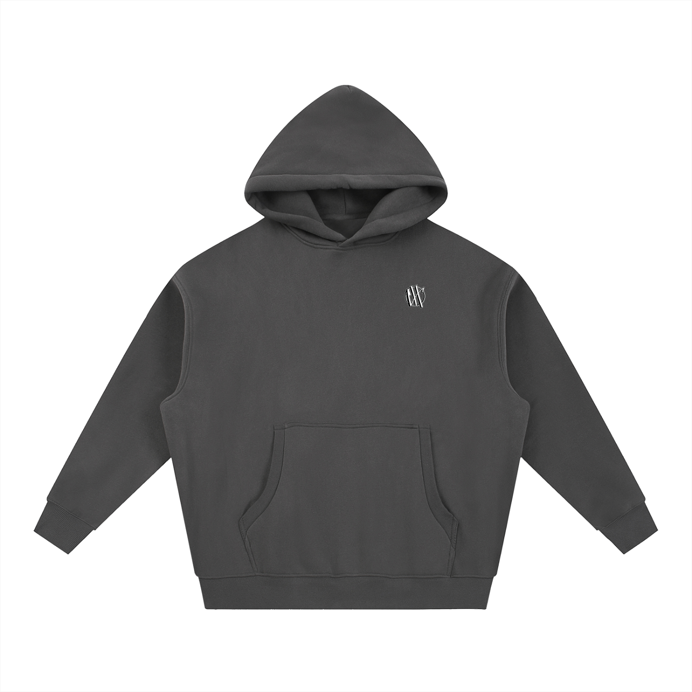 Raven's Skull Oversized Boxy Fit Hoodie