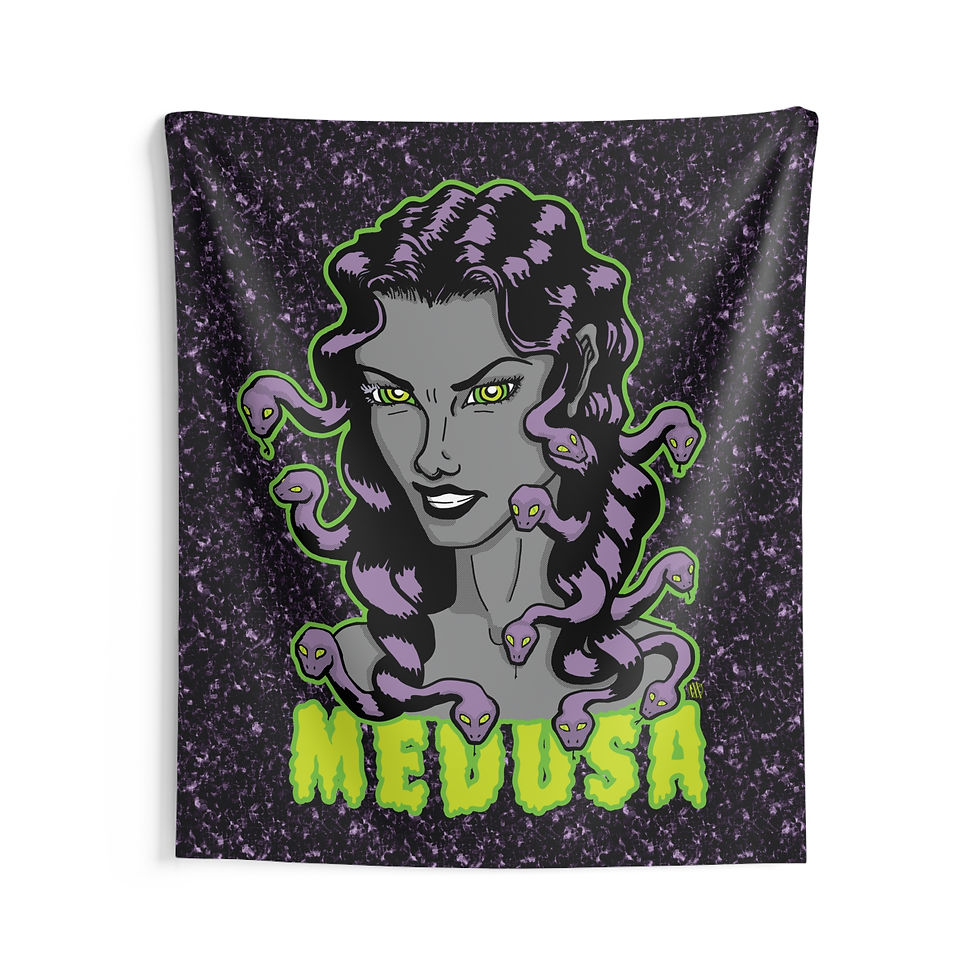 Thumbnail: Medusa Indoor Wall Tapestries