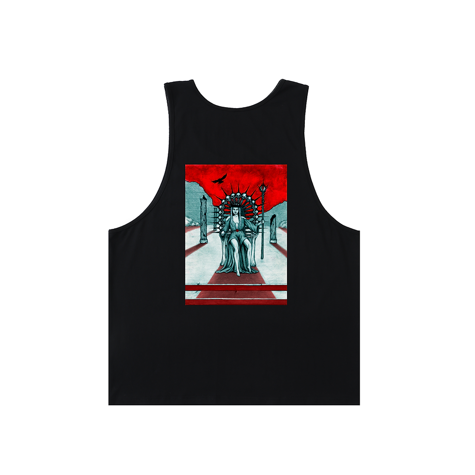 Thumbnail: Divine Darkness Unisex Loose Tank Top