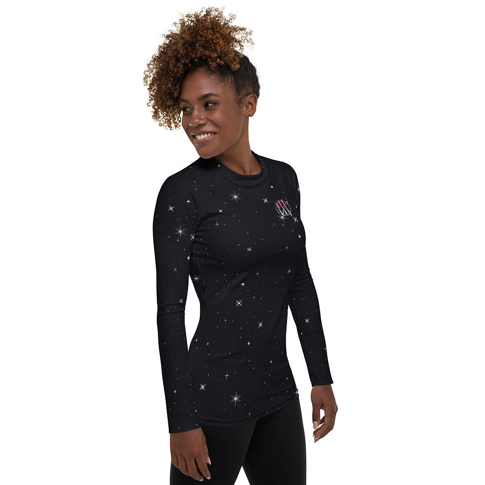 Thumbnail: Diamond Stars Women's Rash Guard