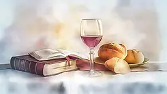 bible-wine-glass-bread-table-lord-supper-eucharistic-tradition-holy-communion-sacrament-li