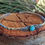 Thumbnail: Blue Agate silver bangle 'Marine' - Gemstone bangle - Boho bangle